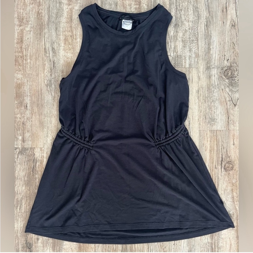 LIKE NEW Athleta Air Out Cinch Tank - Black - Sz Medium